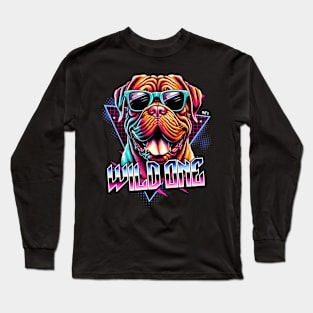 Wild One Dogue de Bordeaux Dog Long Sleeve T-Shirt